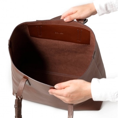 SOMES　GE-01　トートバッグ(L)(ブラウン) [12260208] ◎