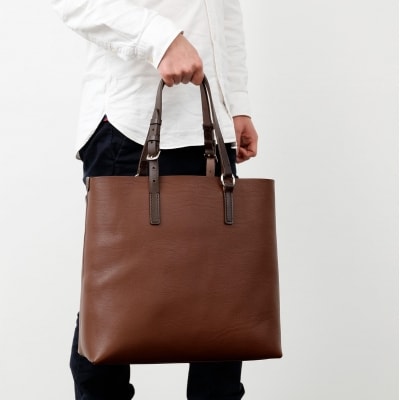 SOMES　GE-01　トートバッグ(L)(ブラウン) [12260208] ◎