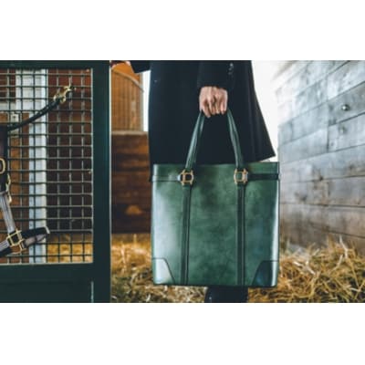 SOMES　SQ-01　トートバッグ(グリーン)[ソメスサドル 012260087] 