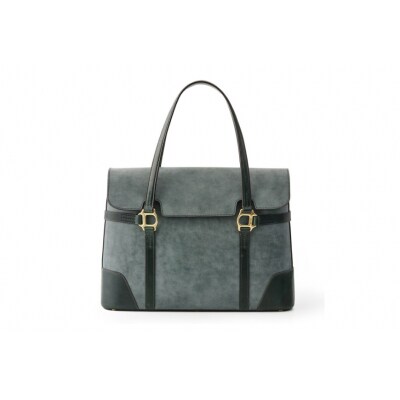 SOMES　SQ-02　フラップブリーフ(グリーン)[ソメスサドル 012260089 