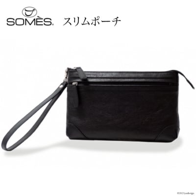 SOMES　TT-06　スリムポーチ(ブラック) [12260215]