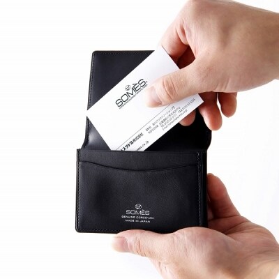 SOMES　DM-07　名刺入れ(ブラック)[12260594] 