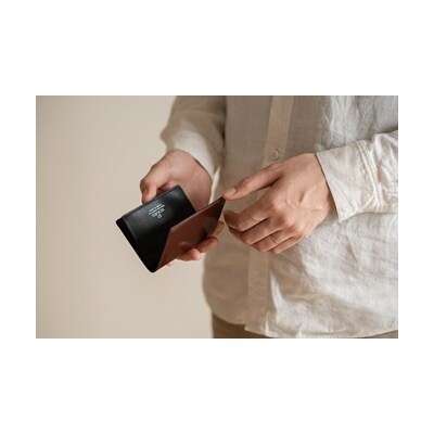 SOMES　DM-07　名刺入れ(ブラウン)[12260595] 