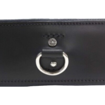 SOMES　Reiz　ドレッサージュ革腹帯(60cm)(ブラック)[012260009]