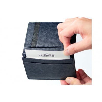 SOMES　OF-03　名刺入れ(ブラック)[12260283] ◎