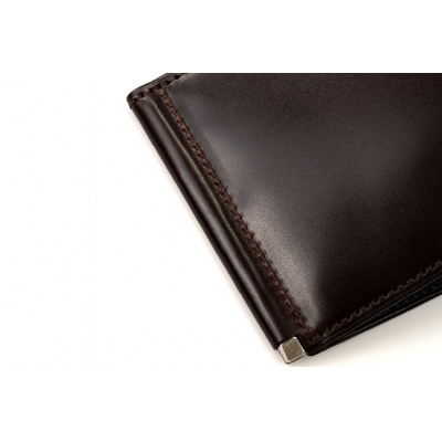 SOMES　DM-08　マネークリップ(ブラウン)[12260596] ◎