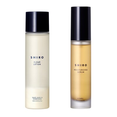 SHIRO　酒かす米ぬか化粧水&がごめ昆布美容液 [01576]