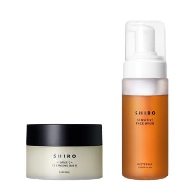 SHIRO　クレンジングキット(タマヌクレンジングバーム&ラワンぶきフェイスウォッシュ) 01579 | ふるさと納税のお礼品