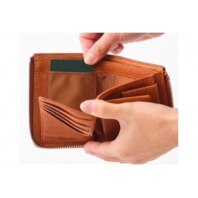 SOMES　GL-02　LF折財布　(ブラウン)[12260311] 