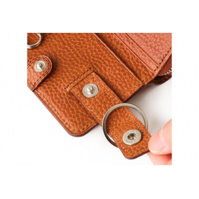 SOMES　GL-03　キー&コインケース　(ブラウン)[12260313] 