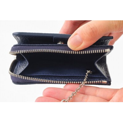 SOMES　GL-04　パス&コインケース　(ネイビー)[12260315] ◎