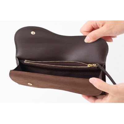SOMES　SA-11　長財布　(ダークブラウン)[12260304] 