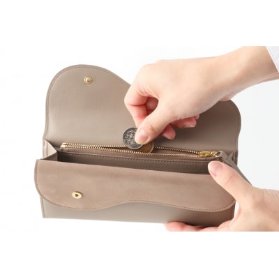 SOMES　SA-11　長財布　(グレージュ)[12260305] ◎