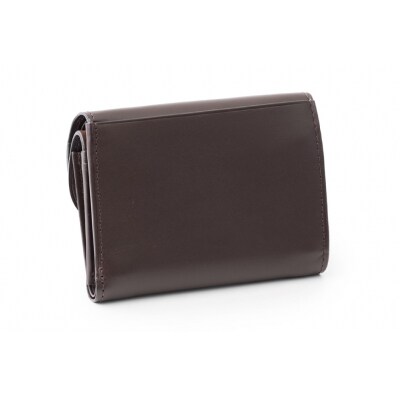 SOMES　SA-15　三つ折り財布　(ダークブラウン)[12260306] 
