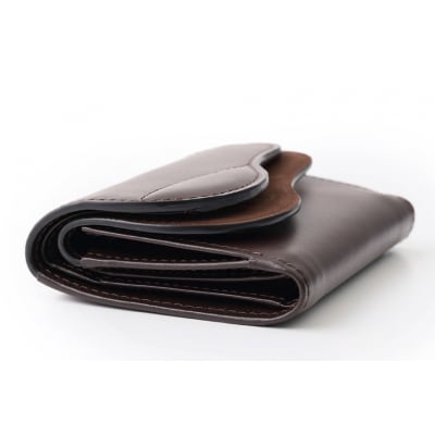 SOMES　SA-15　三つ折り財布　(ダークブラウン)[12260306] ◎