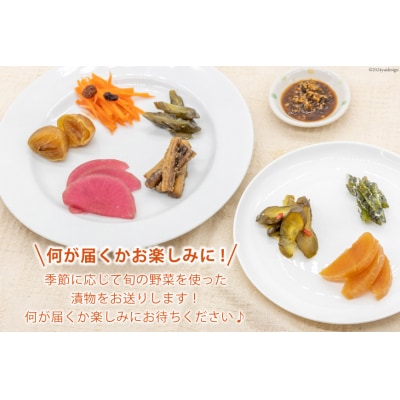 無添加 減塩 手作り 漬物 6種 食べ比べ セット [たびのそら 北海道 砂川市 12260517]