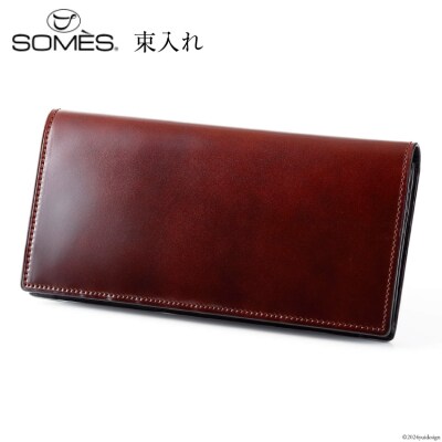 SOMES 財布 メンズ ディアマン 束入れ ブラウン DM-02 [12260606-br]