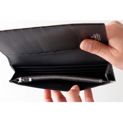 SOMES 財布 メンズ ディアマン 束入れ ブラック DM-02 [12260606-bk] 