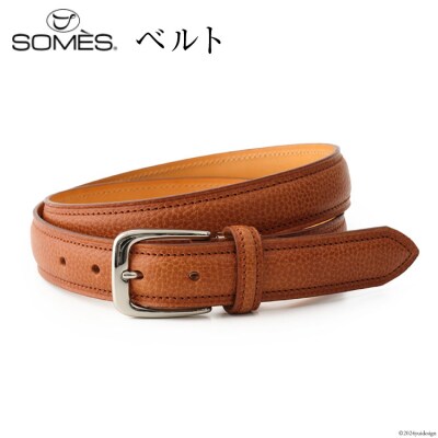 SOMES ベルト 本革 ギャロップ GL-11(ブラウン) [12260642-a] 