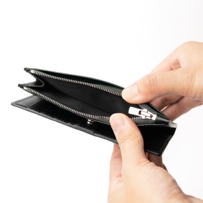 SOMES 財布OF-07 フラグメントケース (ダークグリーン) [12260648-b] 