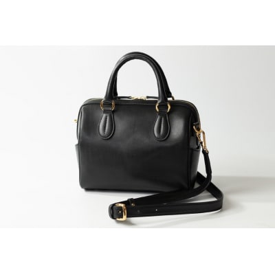 SOMES バッグ 2WAY ミニボストン エリン (ブラック) ER-53 12260549 ◎