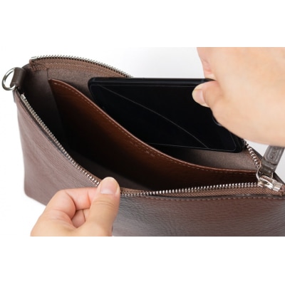 SOMES クラッチ バッグ ジェラード(ブラウン)GE-05 [12260579] 