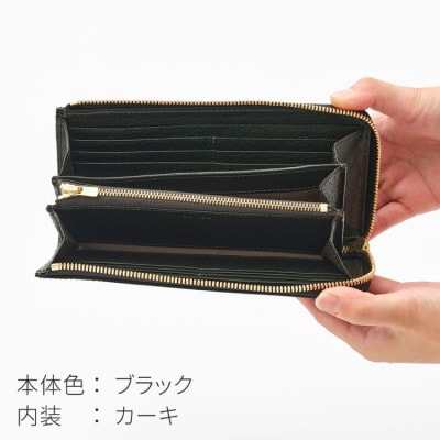 SOMES 長財布 LF束入れ (ブラック) WF-12 [12260675-a] 