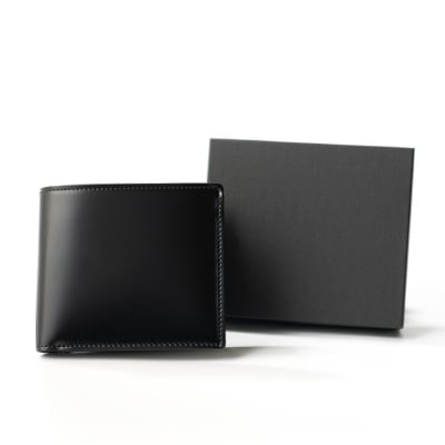 SOMES 財布 二つ折り 札入れ (ブラック) HV-22 [12260679-a]  ◎