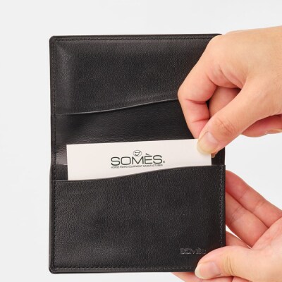 SOMES 名刺入れ (ブラック) HV-23 [12260725-a]  