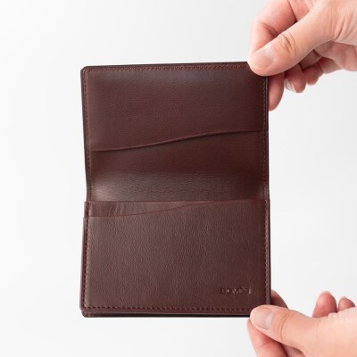 SOMES 名刺入れ (ダークブラウン) HV-23 [12260725-b]  