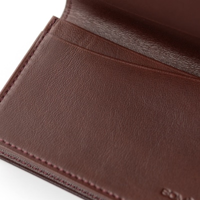 SOMES 名刺入れ (ダークブラウン) HV-23 [12260725-b]  ◎