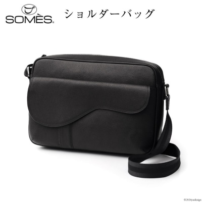 SOMES バッグ ショルダーバッグ L (ブラック) SU-21 [12260673-a] ◎