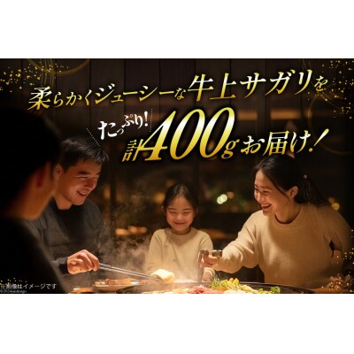 サガリ 牛 上サガリ 200g 2パック 計400g [焼肉銀座園  砂川市 12260732-a]
