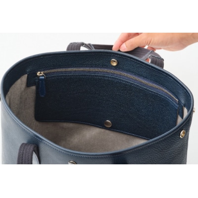 SOMES トートバッグ (ブルー)RE-34 [ソメスサドル  砂川市 12260755-a] 