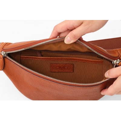 SOMES ウエストポーチ (ブラウン)GL-09 [ソメスサドル 12260762-b] ◎