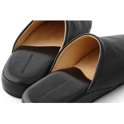 SOMES ルームシューズ (ブラック)DU-41 [ソメスサドル 12260758-b] ◎