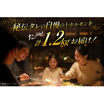 ホルモン 豚 上ホルモン 直腸 みそ味 200g 6パック 計1.2kg [12260735-c] 