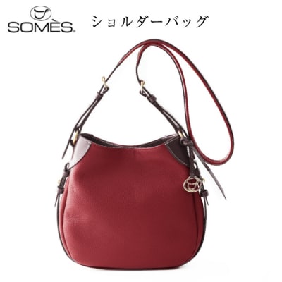 SOMES ショルダーバッグ クロスボディ (ワイン)IL-47 [ 12260772-b] 