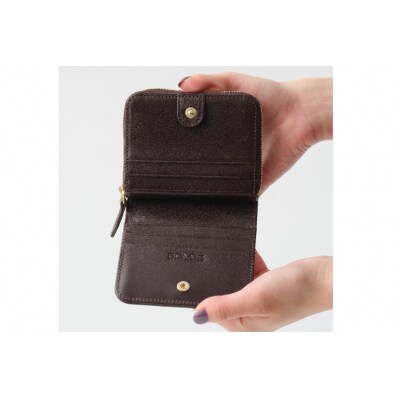 SOMES 二つ折り財布 (ブラウン)PT-85 [ソメスサドル 12260813-a]  