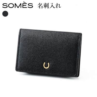 SOMES 名刺入れ (ブラック)PT-89 [ソメスサドル 砂川市 12260812-b]  