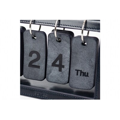 SOMES 万年カレンダー (ネイビー)DU-30-ro ソメスサドル 12260810-b  