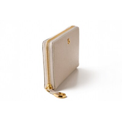 SOMES PT-71 ラウンド長財布 (アイボリー) [ソメスサドル 12260856] 