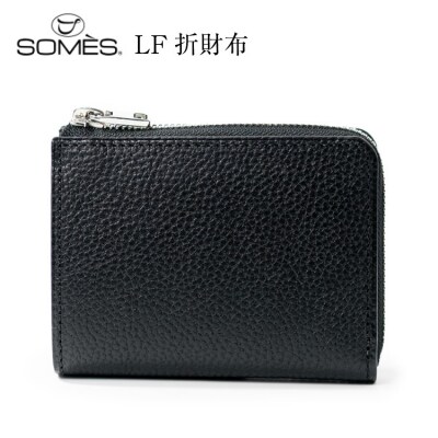 SOMES GL-02 LF札入れ ブラック 財布 [ソメスサドル 12260875] 