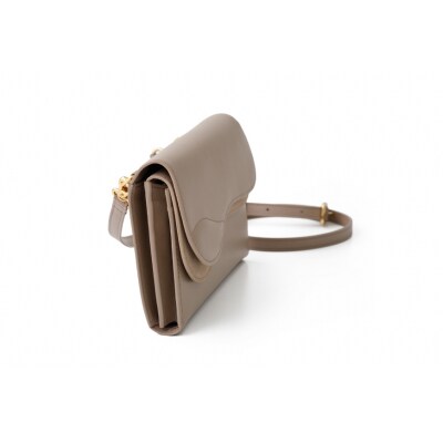 SOMES SA-17 ウォレットショルダー グレージュ [ソメスサドル 砂川市 12260908]