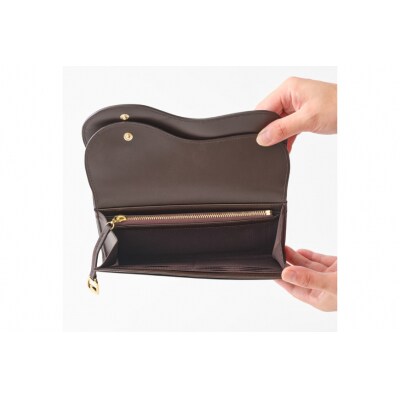 SOMES SA-17 ウォレットショルダー ダークブラウン [ソメスサドル 12260907]