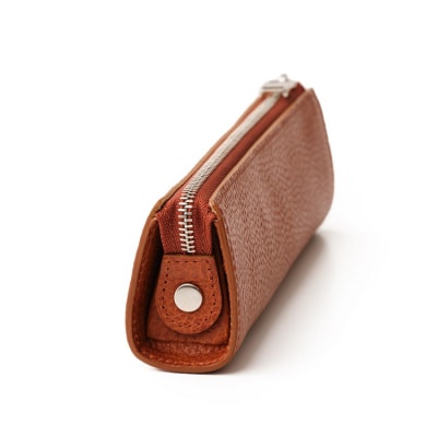 SOMES GL-13 ペンケース ブラウン [ソメスサドル 北海道 砂川市 12260954-a]