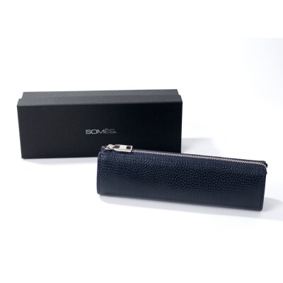 SOMES GL-13 ペンケース ネイビー [ソメスサドル 北海道 砂川市 12260954-b]