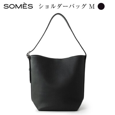 SOMES BC-01 ショルダーバッグ M ブラック [ソメスサドル 12261063]