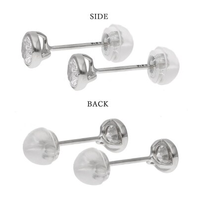 プラチナ ダイヤモンドピアス(0.5ct) 40-2381