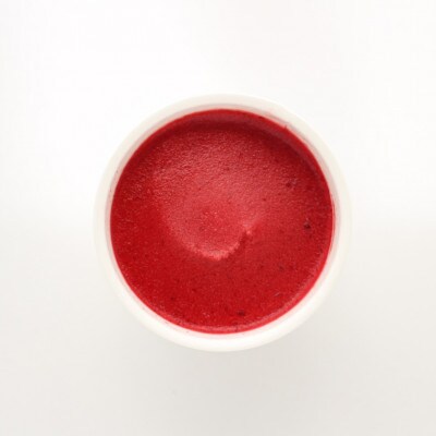 森のソルベ(ブラックベリーアイス)3個 秋田県 藤里町